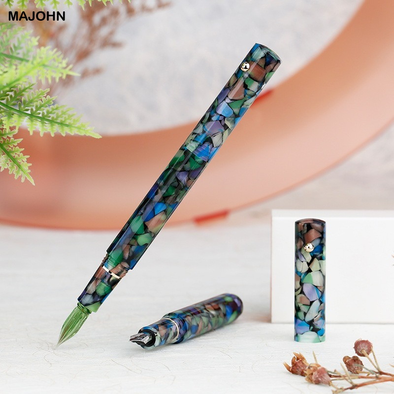 Stationery Supply Business - MAJOHN N8 الراتنج الزجاج تراجع القلم