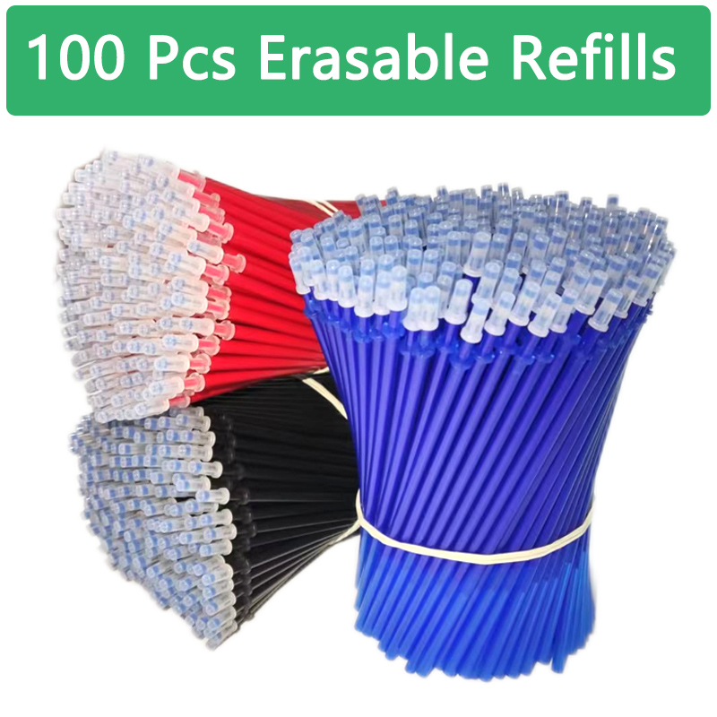 Stationery Supplier - 100 قطعة/المجموعة Kawaii قابل للمسح الملء