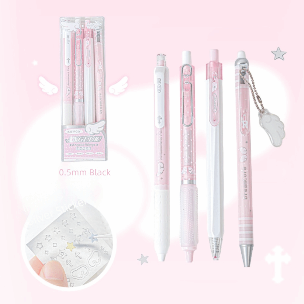 Gel Ink Pen Set - جديد جودة عالية 4 قطعة/المجموعة 0.5