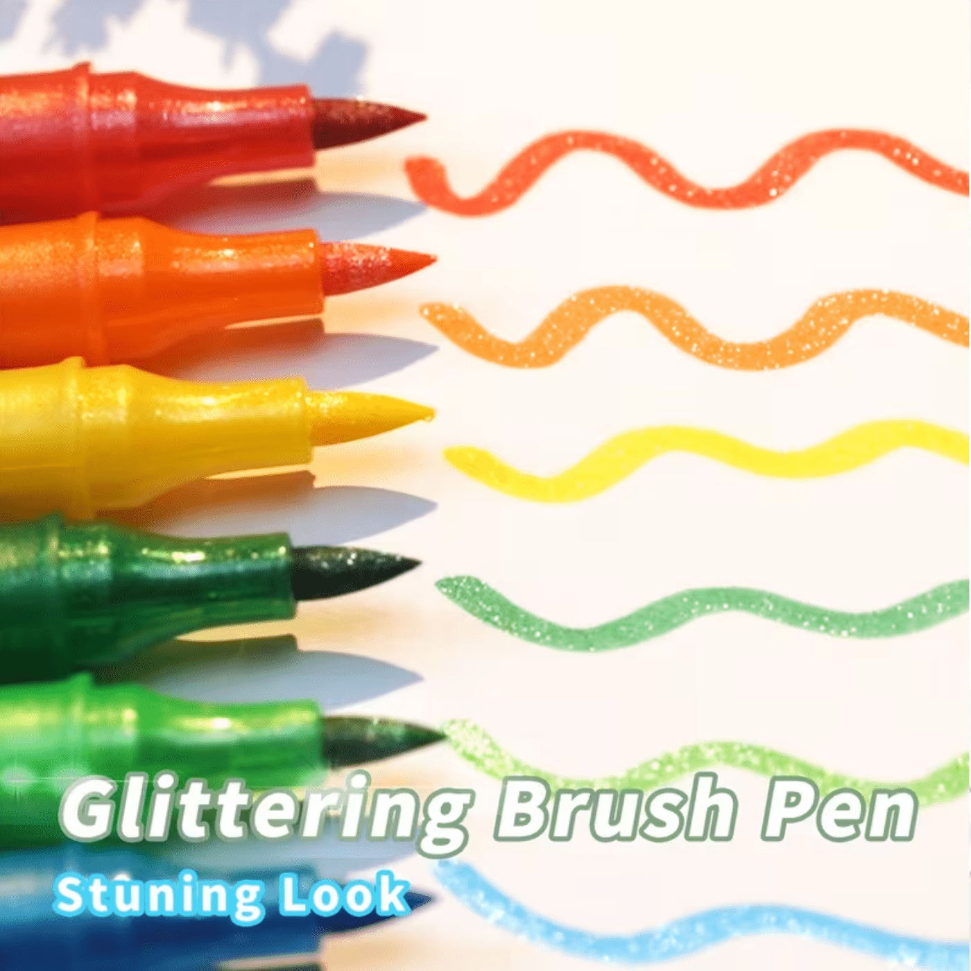 أقلام جليتر مزدوجة الطرف بـ 24 - مراجعة Gel Ink Pen Set وسعره