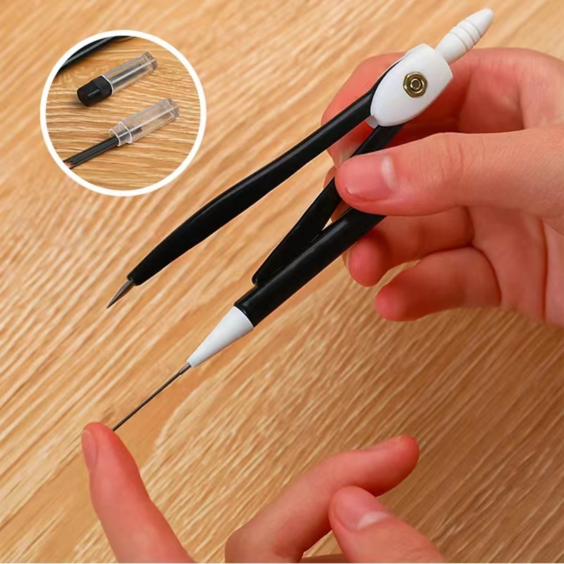 بوصلة معدنية هندسية رياضية احت - مراجعة Compass Geometry Set وسعره