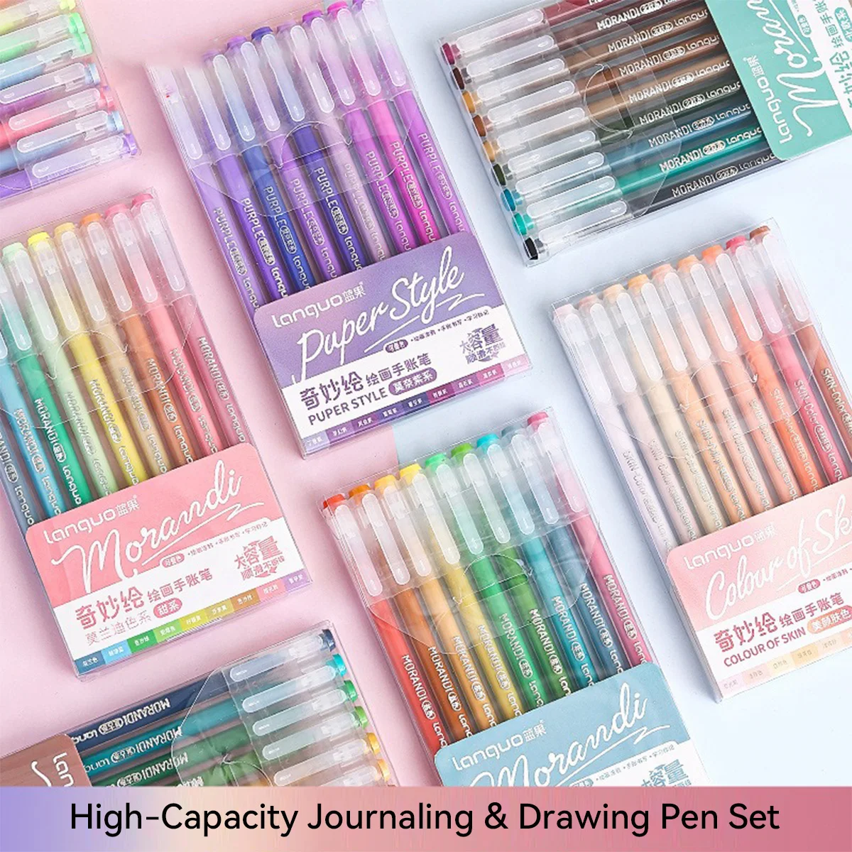 9 قطعة مجموعة Morandi اللون 0. - مراجعة Gel Ink Pen Set وسعره