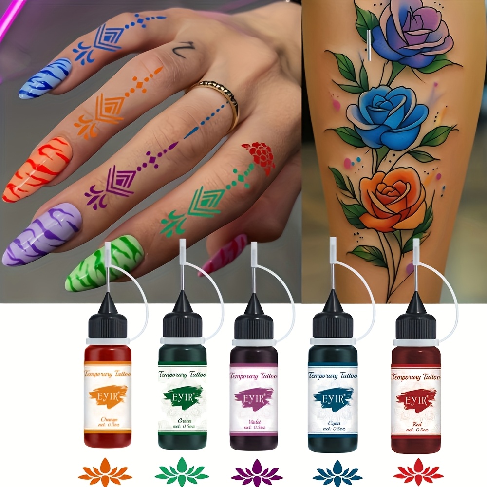 مجموعة وشم مؤقت بـ 12 لونًا مع - مراجعة Gel Ink Pen Set وسعره