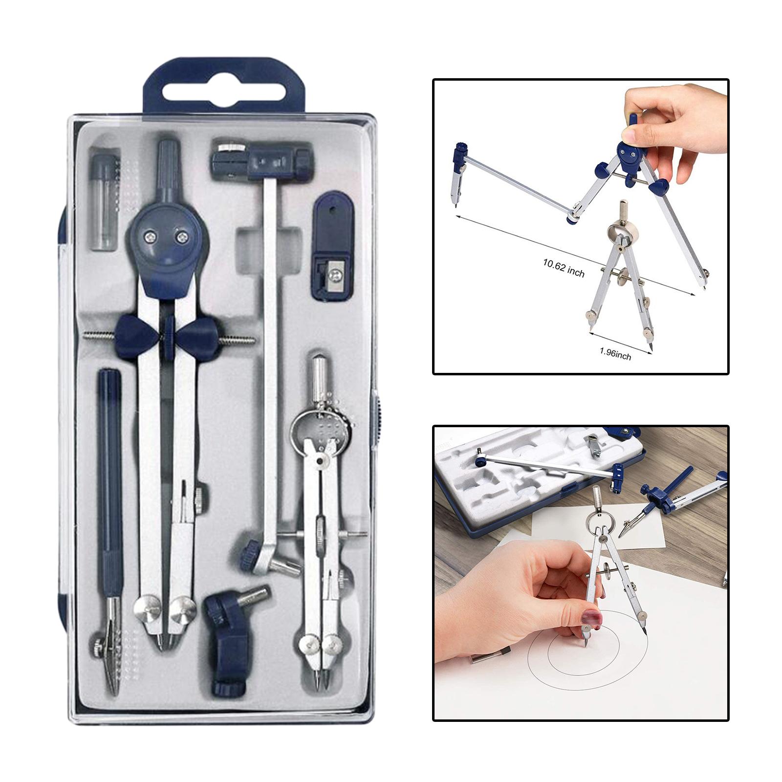 مجموعة أدوات هندسية دقيقة ، أد - مراجعة Compass Geometry Set وسعره