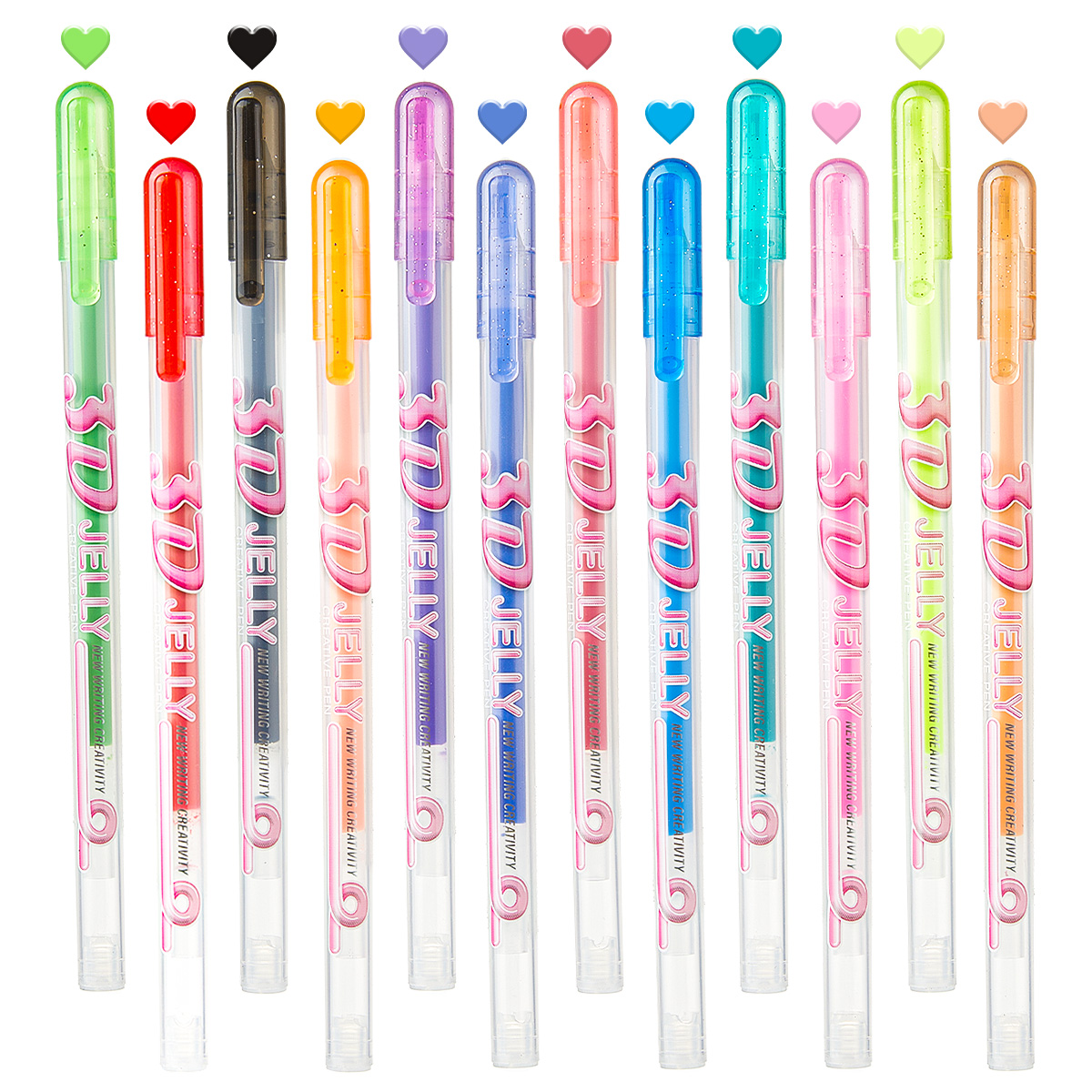 مجموعة أقلام جل جيلي ثلاثية ال - مراجعة Gel Ink Pen Set وسعره