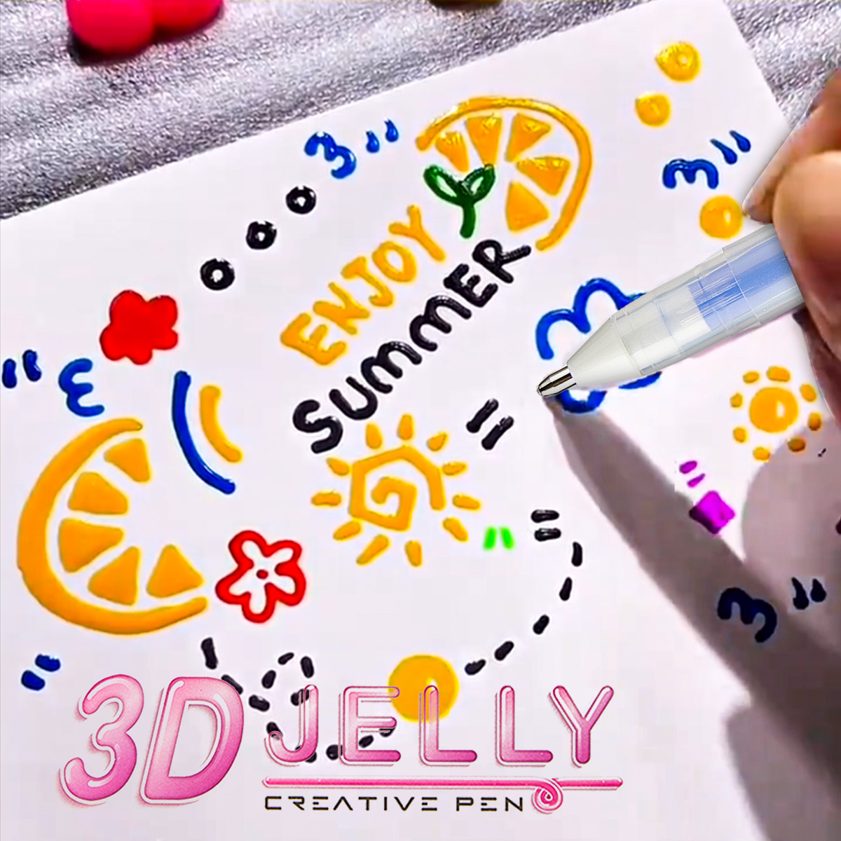 مجموعة أقلام جل جيلي ثلاثية ال - مراجعة Gel Ink Pen Set وسعره