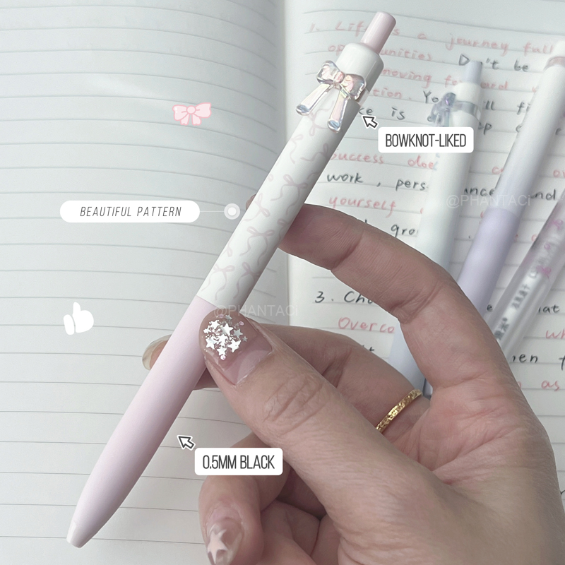 مجموعة من 5 أقلام جل بتصميم في - مراجعة Gel Ink Pen Set وسعره