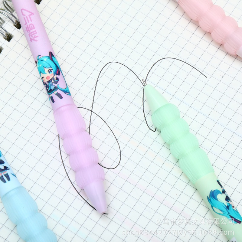 قلم جل كاواي هاتسوني ميكو بتصم - مراجعة Gel Ink Pen Set وسعره