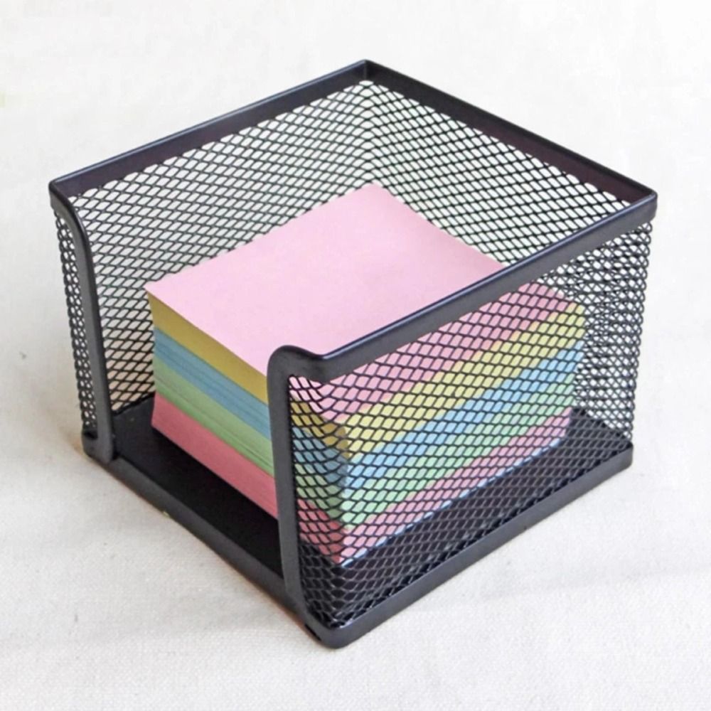 مكعب ورقي شبكي أسود ، علبة مذك - مراجعة Sticky Note Cube وسعره