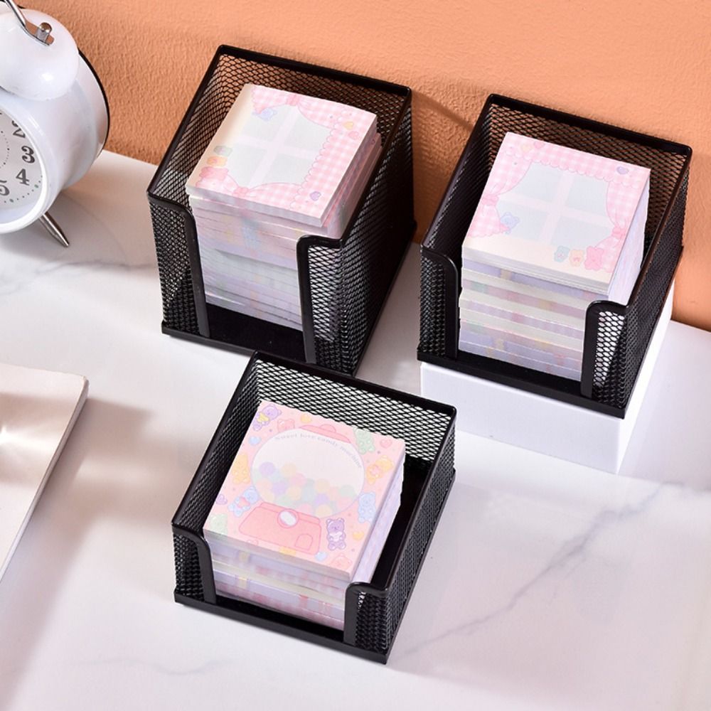 مكعب ورقي شبكي أسود ، علبة مذك - مراجعة Sticky Note Cube وسعره