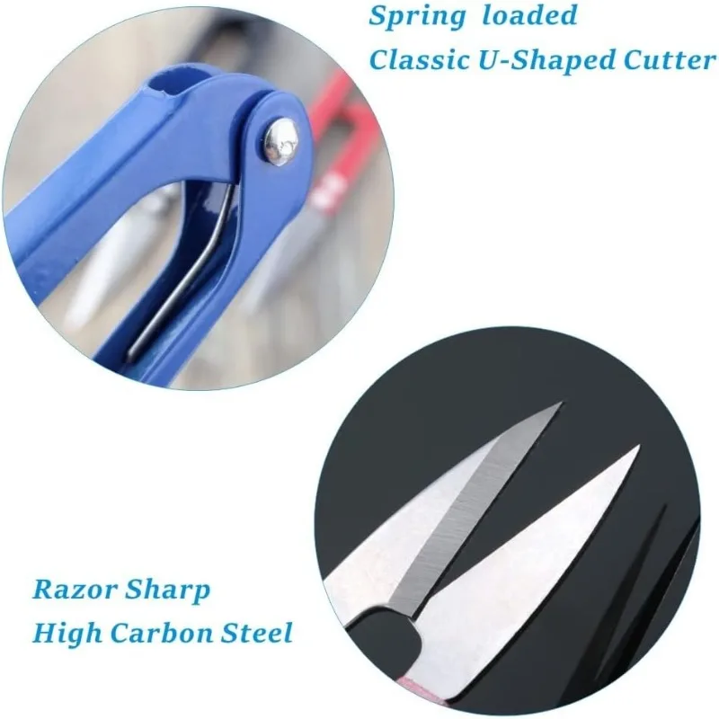 4 قطع من مقصات الخيوط على شكل  - مراجعة Scissors Stainless Craft وسعره