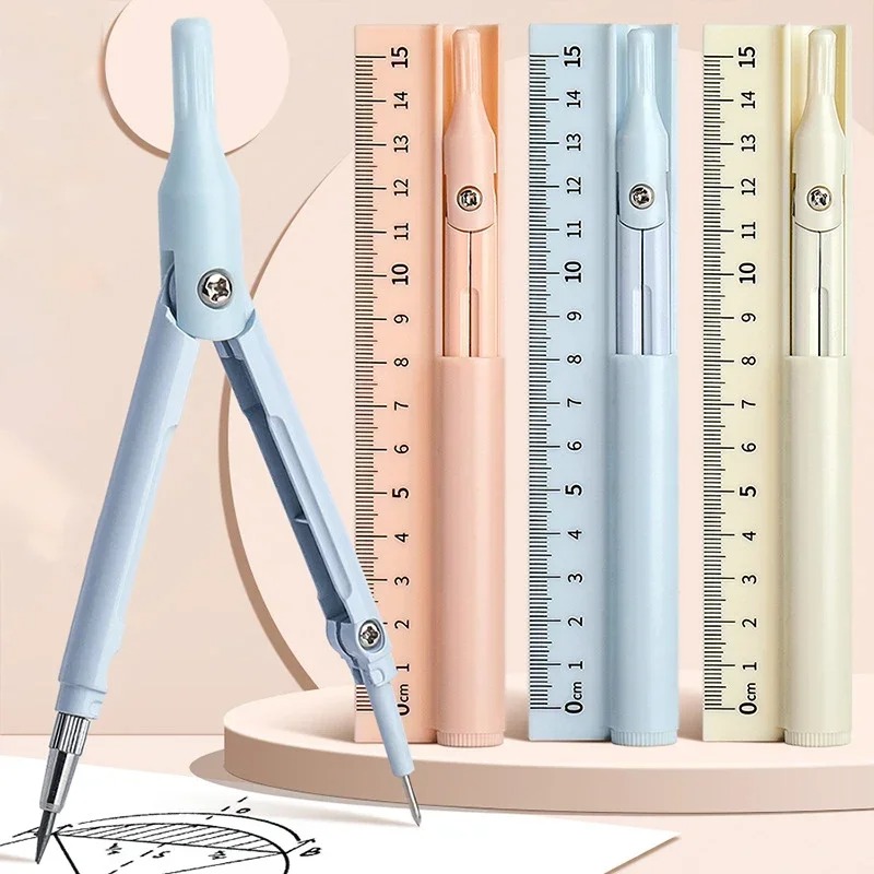 مجموعة هندسية بوصلة 3 في 1 مع  - مراجعة Compass Geometry Set وسعره