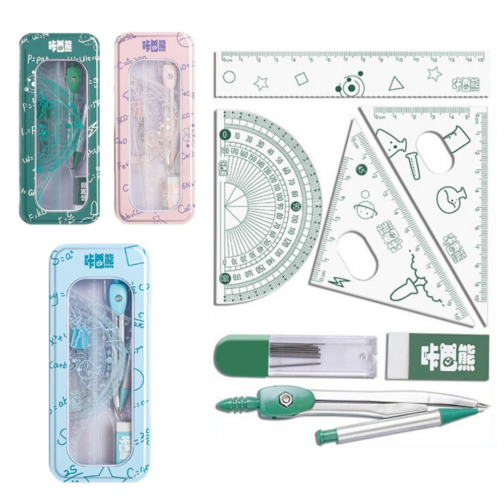 طقم أدوات هندسية متعددة الوظائ - مراجعة Compass Geometry Set وسعره