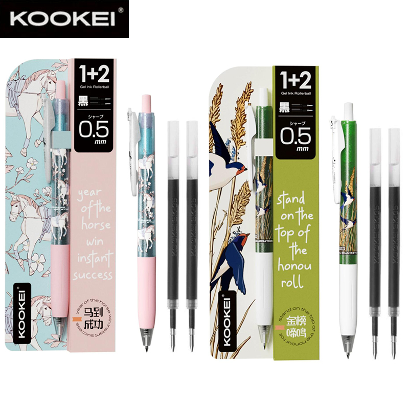 مجموعة أقلام جل KOOKEI Golden  - مراجعة Gel Ink Pen Set وسعره