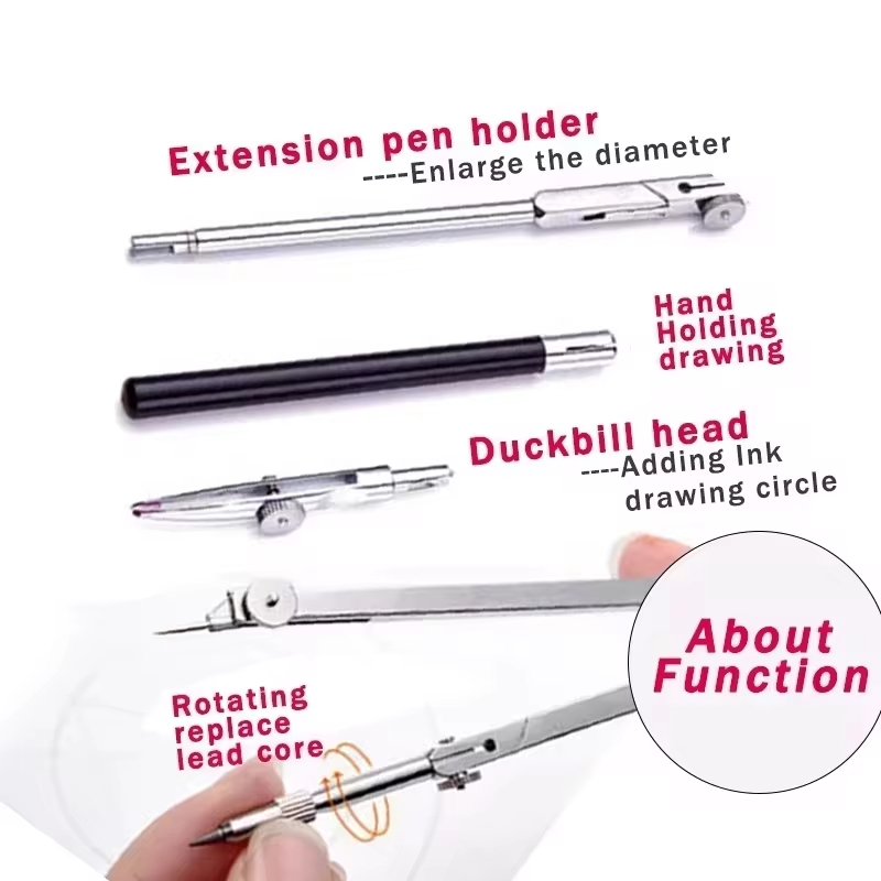بوصلة رسم متعددة الوظائف من ال - مراجعة Compass Geometry Set وسعره