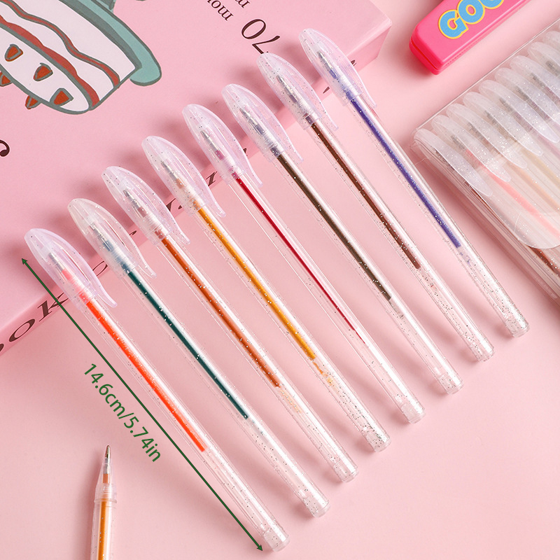 مجموعة أقلام جل لامعة خاصة مكو - مراجعة Gel Ink Pen Set وسعره